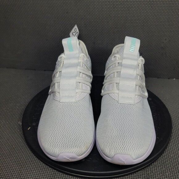 Puma Star Vital Soft Ride Womens Sz 10 White Mesh Light Athletic Trainers Sneake - Picture 4 of 8